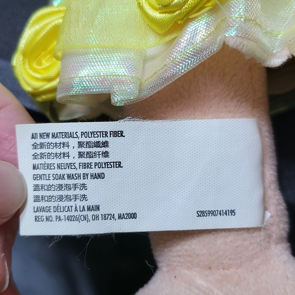 Disney Parks Princess Belle Baby Doll Plush Beauty and the Beast Movie Toy - Picture 7 of 8